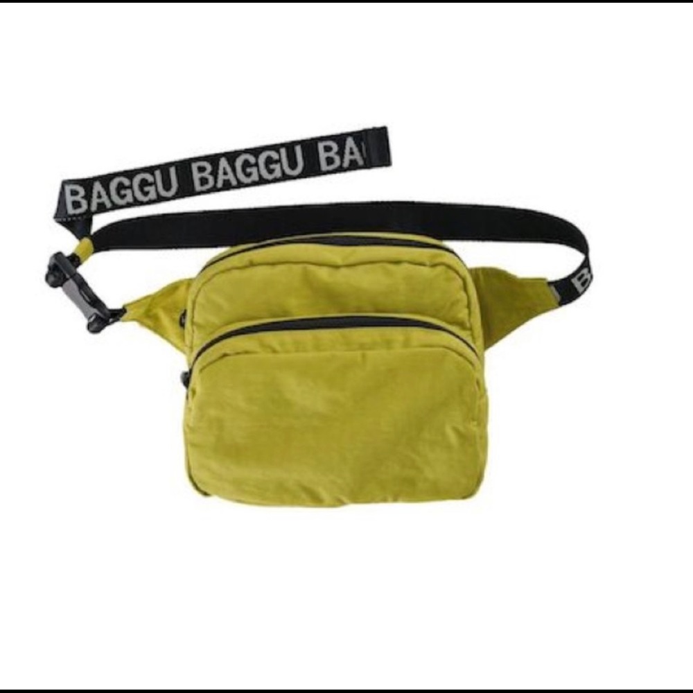 ISO Baggu Chartreuse fanny pack